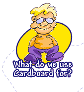 What do we use Cardboard for?