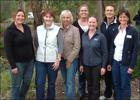 Some of the presenters for the workshop and some teachers from Padthaway and Naracoorte schools.