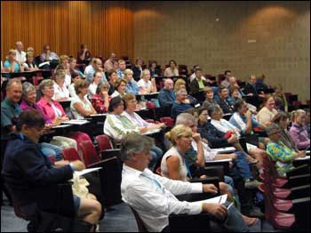 Geography teachers enjoying a session at the AGTA Conference