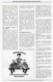 Eingana article - Education for Sustainable Production and Consumption