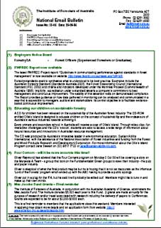 IFA National Email Bulletin 2006