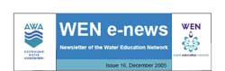WEN e-news Issue 16 December 2005
