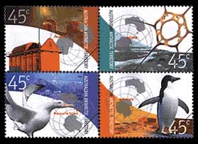 Australian Antartic Research stamps