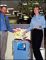 Staff post cards for Planet Ark