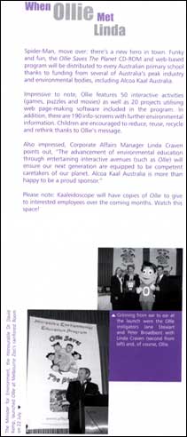 Ollie article in Kaal