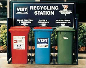 Visy Recycling Station at Olympic Games