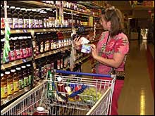 Retail outlets like this one are being helped to reduce their waste