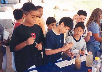 Children learn taste and odor standards
